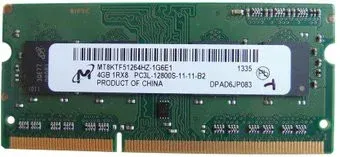 Micron 4GB DDR3 SODIMM PC3-12800 [MT8KTF51264HZ-1G6E1]