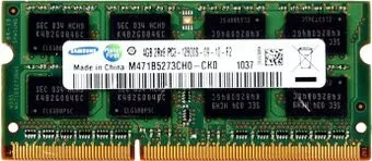 Samsung 4GB DDR3 SODIMM PC3-10600 [M471B5273CH0-CH9]