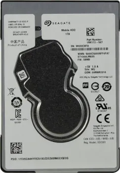 Seagate Mobile HDD 1TB [ST1000LM035]