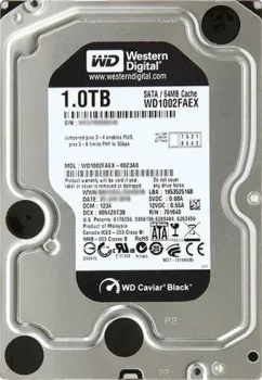 WD Caviar Black 1TB WD1002FAEX (восстановленный производителем)