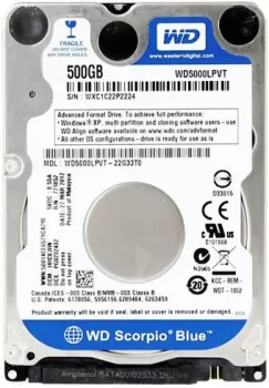 WD Blue 500GB (WD5000LPVX)