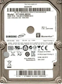 Samsung Momentus 1TB (ST1000LM024)