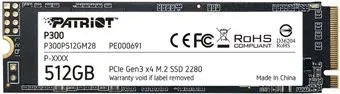 Patriot P300 512GB P300P512GM28