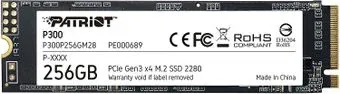 Patriot P300 256GB P300P256GM28