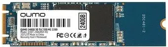 QUMO Novation 3D TLC 240GB Q3DT-240GMSY-M2