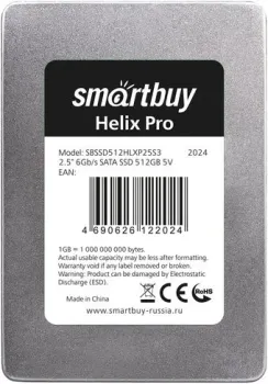 SmartBuy Helix Pro 512GB SBSSD512HLXP25S3