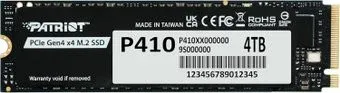 Patriot P410 4TB P410P4TBM28H