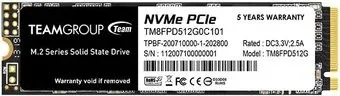 Team MP33 PRO 512GB TM8FPD512G0C101