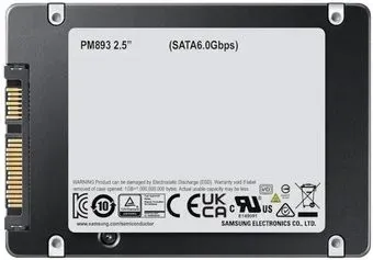 Samsung PM893 7.68TB MZ7L37T6HBLA-00A07