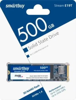 SmartBuy Stream E19T 500GB SBSSD-500GT-PH19T-M2P4