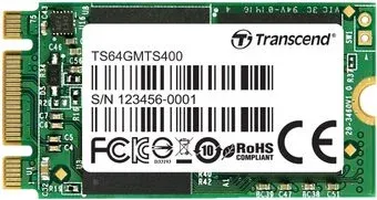 Transcend MTS400 64GB TS64GMTS400S