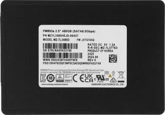 Samsung PM893A 480GB MZ7L3480HEJD-00A07