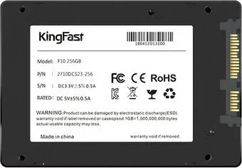 KingFast F10 256GB F10-256