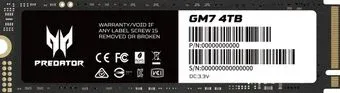 Acer Predator GM7 4TB BL.9BWWR.120
