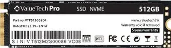 ValueTech Pro M.2 NVMe 512GB VTP512GSSD4