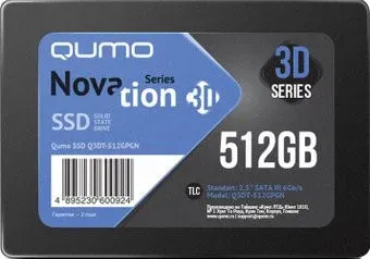 QUMO Novation 3D TLC 512GB Q3DT-512GPGN