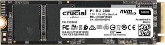 Crucial P1 500GB CT500P1SSD8