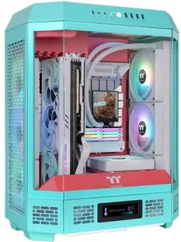 Thermaltake The Tower 600 Mint Strawberry CA-1Z1-00MLWN-00