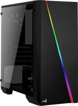 AeroCool Cylon Mini Tempered Glass (черный)
