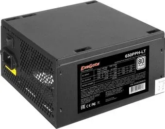 ExeGate 650PPH-LT 80 Plus EX282046RUS-S