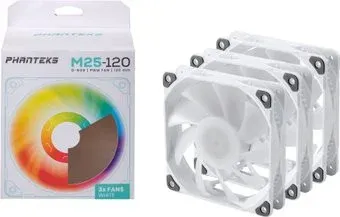 Phanteks M25-120 D-RGB PH-F120M25_DRGB_PWM_WT01_3P