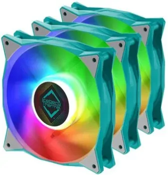 Iceberg Thermal IceGALE ARGB 120mm 3-pack (бирюзовый)