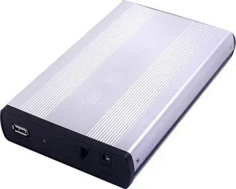 USBTOP SATA – USB2.0 (серебристый, с блоком питания)