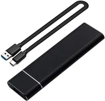 USBTOP M.2 NGFF - USB-C/USB-A (черный)