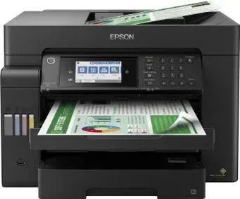 Epson L15150 (ресурс стартовых контейнеров 7500/6000, контейнер 008)