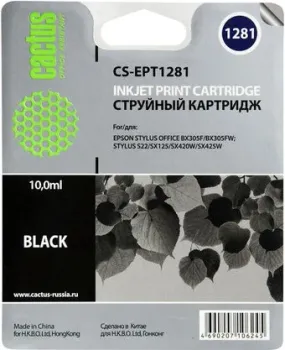 CACTUS CS-EPT1281 (аналог Epson C13T12814012)
