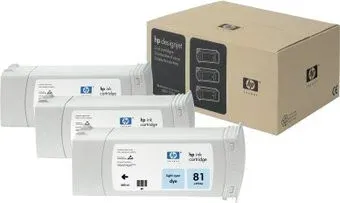 HP 81 (C5070A) 3 шт