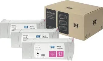 HP 81 (C5068A) 3 шт