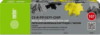 CACTUS CS-R-PFI107Y-CHIP с чипом