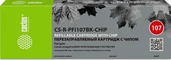 CACTUS CS-R-PFI107BK-CHIP с чипом