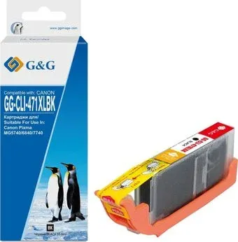 G&amp;G GG-CLI-471XLBK (аналог Canon CLI-471XLBK)