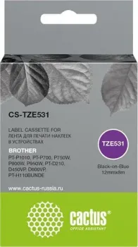 CACTUS CS-TZE531 (аналог Brother TZE531)
