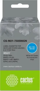 CACTUS CS-M21-750595GN (аналог Brady M21-750595GN)