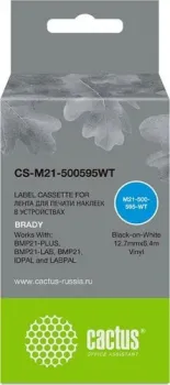 CACTUS CS-M21-500595WT (аналог Brady M21-500595WT)