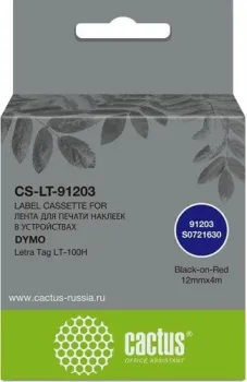 CACTUS CS-LT-91203 (аналог Dymo LT-91203)