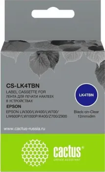 CACTUS CS-LK4TBN (аналог Epson LK4TBN)