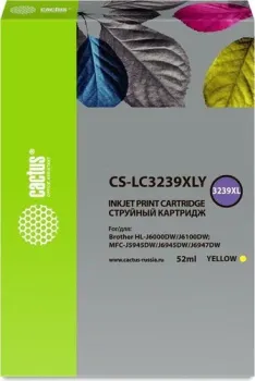 CACTUS CS-LC3239XLY (аналог Brother LC3239XLY)