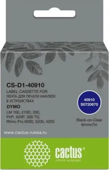 CACTUS CS-D1-40910 (аналог Dymo D1-40910)