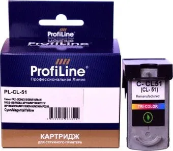 ProfiLine PL-CL-51 (аналог Canon CL-51_C/M/Y)