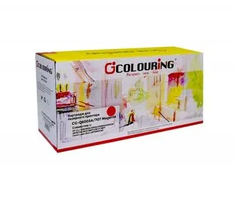 Colouring CG-Q6003A/707 (аналог Canon Cartridge 707 Magenta, HP Q6003A)