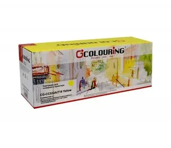 Colouring CG-CC532A/718 (аналог Canon 718 Yellow (265B002AA), HP CC532A)