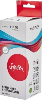 Sakura Printing SIC13T03P14A (аналог Epson 110 BK)