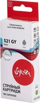 Sakura Printing SI2937B004 (аналог Canon 521 GY)