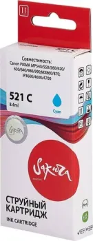 Sakura Printing SI2934B004 (аналог Canon 521 C)