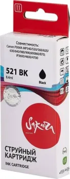 Sakura Printing SI2933B004 (аналог Canon 521 BK)