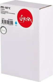 Sakura Printing SI6706B001 (аналог Canon PFI-107 C)